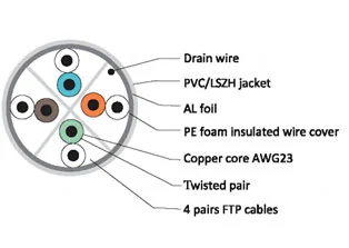 CAT6A FTP Cables